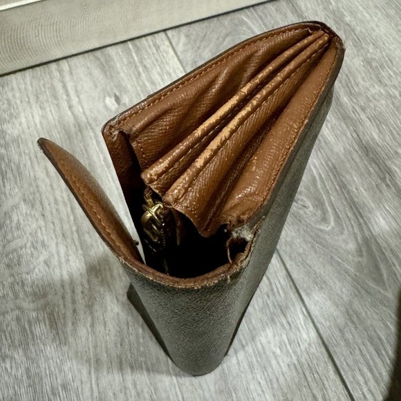 Authentic Louis Vuitton Monogram Portefeuille Sarah Long Wallet - Picture 9 of 12